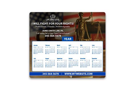 Gw Law Calendar